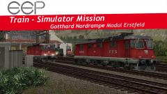 EEP TSM Gotthardbahn Nordrampe Modul Erstfeld (PTSMGOT1ESD )