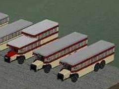 3-achsige Busse der BVG - E3 (PW1425 )