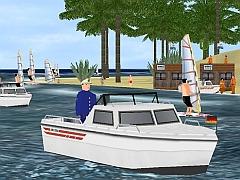 Motorboote, Boots-Trailer, Bootsh&auml;user und Bootsstege (SB1468 )