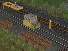 Gleisbau Zubeh�r-Set