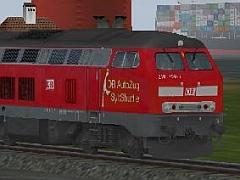 DBAG BR218 verkehrsrot - SyltShuttle Set 1
