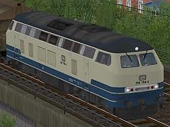 DB BR218 beige blau Set1