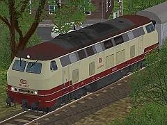 Diesel-Loks BR 217 TEE der DB - Set 1