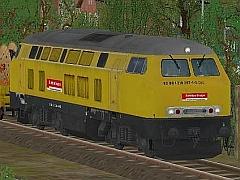 Dieselloks BR 218 Bahnbau Gruppe der DB - Set 1