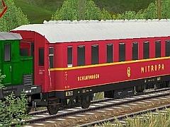 Altbauschlaf- und Speisewagen der MITROPA der DR