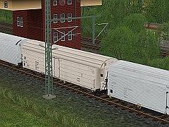 4-achsige K�hlwagen der DR und CSD