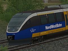 Talent Triebwagen VT 722 und 774 der NWB in Ep V und VI