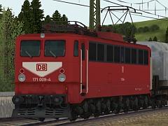 E-Loks BR 171 der DBAG orientrote Farbgebung (SK2881 )