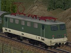 E-Lok E41 374 der DB Sonderlackierung in Epoche III