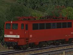E-Lok 109 048 der DBAG orientrot in Epoche V
