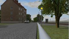 gelbe Warnampeln als Signal und Immobilie (V10KDH10104 )