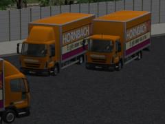 7.5t LKW - Set 6 Baumarkt-Lieferwagen (V10KDL10023 )