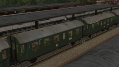 Erg&auml;nzungs-Set zu den zweiachsigen Nebenbahnwagen der DB in EpIII (V10KSK20191 )