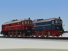 Set Gro�diesellokomotiven V140 001 DRG und V140 001 DB