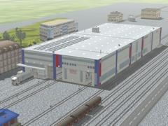 Gro�e Industriehalle mit Zubeh�r - Set 1