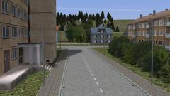 Set alter Stra�enlampen mit unterschiedlicher Anbringung