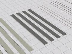 Gehwege - als Splines
