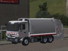 Moderne M�llwagen - Set 3