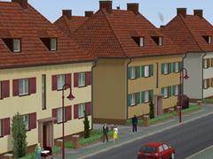 H�user f�r Wohnsiedlungen