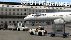 CT-TD25 Cargo-Schlepper mit Fracht-Anh&auml;ngern f&uuml;r den Einsatz an Flugh&auml;fen (V10NIG20018 )