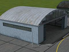 Hangar f�r Kleinflugzeuge -Set1