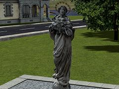Statue Maria Immaculata - Set1 (V10NIG20062 )