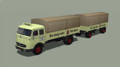 Mercedes LP 334 + Anh�nger / Warsteiner