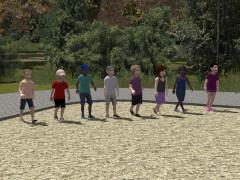 Kinder im Sommer - Set 1 (V10NJR10001 )