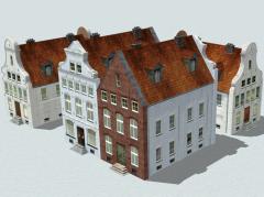 Hanseatische Kaufmannsh�user �Set 3