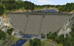 Talsperre1 mit Dienstgeb�uden