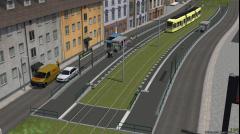 Baukasten Haltestelle f&uuml;r Tram-/Stadtbahn (V10NLM10005 )