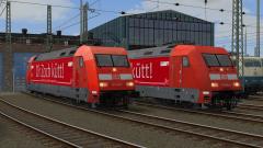 DBAG BR 101 062-8 und BR 101 114-7 Werbeloks - K�ln Tourismus GmbH, EpVI