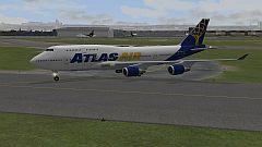 B747-400-ATA ( Atlas Air ) (V10NRP10146 )
