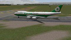 B747-400F-EA-81 ( EVA Air Cargo ) (V10NRP10187 )