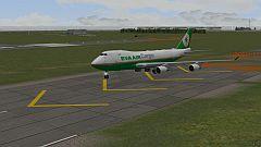 B747-400F EA-83 ( Eva Air Cargo ) (V10NRP10255 )