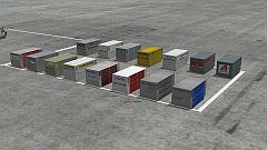 Gro&szlig;e Luftfracht-Container (V10NRP10304 )
