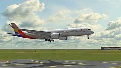 A350-900 HL8308 (ASIANA AIRLINES ) (V10NRP10451 )