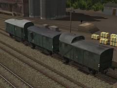 G�terzuggep�ckwagen Pwgpr14 der DB Epoche IIIa