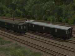 D-Zuggep�ckwagen Pw4�30 in EpII