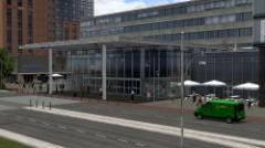 Freiburger Hauptbahnhof - Reisezentrum, Empfangshalle und Zubeh�r