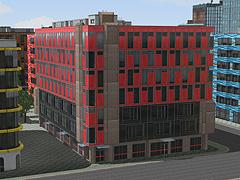 Farbenfrohe B&uuml;rogeb&auml;ude (V10NSM20122 )