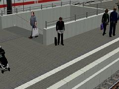 Bahnsteigsystem modern grau (V10NSW10022 )