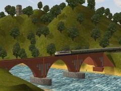 Br�ckenset Schwarzburg 1-gleisig