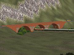 Br�ckenset Schwarzburg 2-gleisig