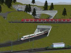 Br�cken und Tunnel aus Beton