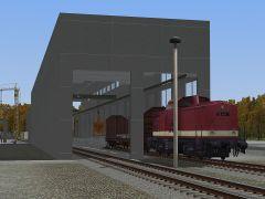 Betonwerk in dunkler Ausf�hrung (Basisset)