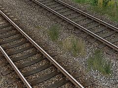 Normalspurgleise mit Holzschwellen (V10NTD10003 )