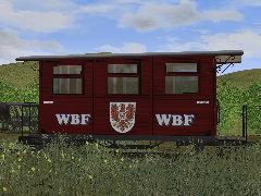 600mm Feldbahn-Privatwagen (mit Tauschtextur) (V11KKK10063 )