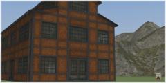 Fabrik � Werkhalle - Variante 1 � Tor 2 mit Fenstern (V11KKS10006 )