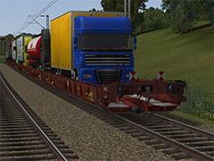 Saadkms690 - Rollende Landstra�e DB-ep4 f�r altes Stra�ensystem